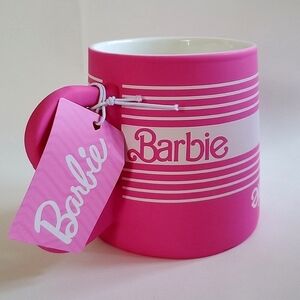 Barbie Classic Hot Pink Oversized Ceramic Mug